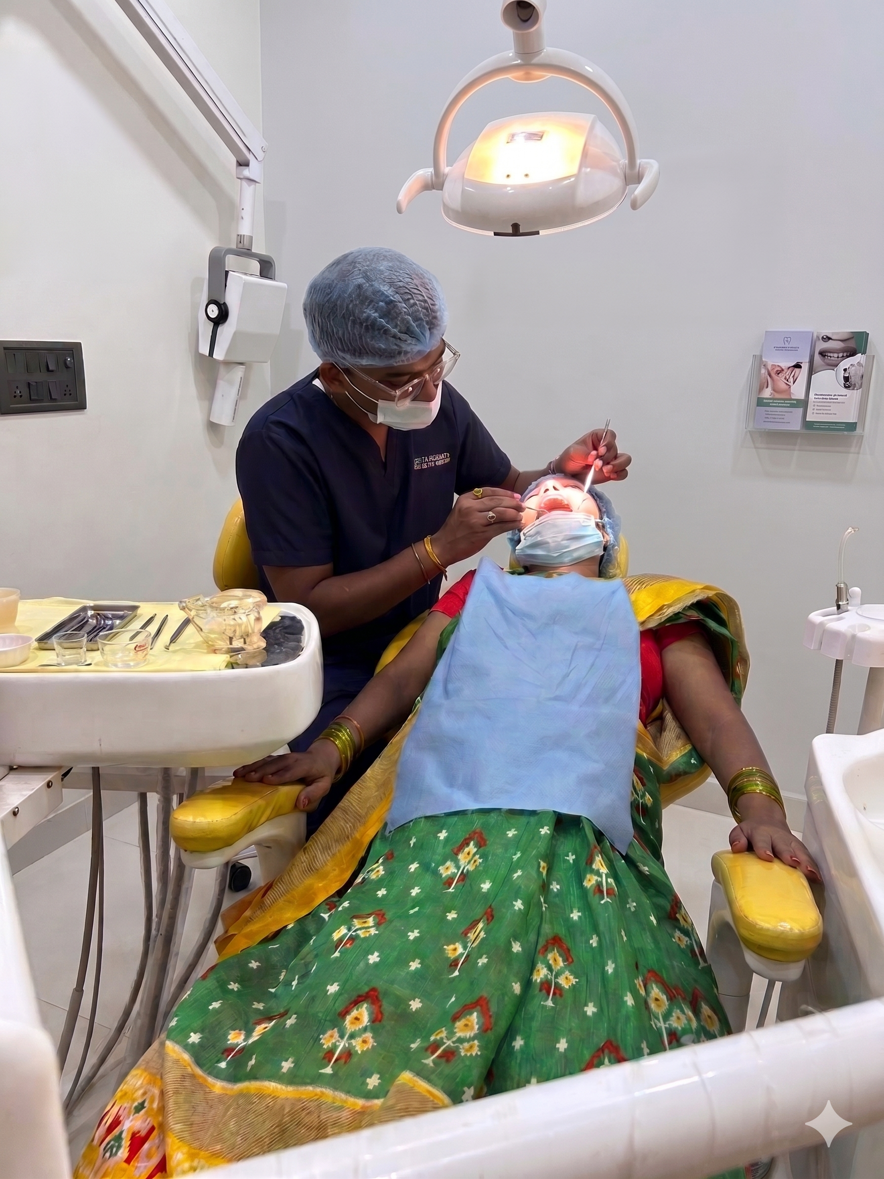 Smiling Patient at Savitaa Dental Clinic